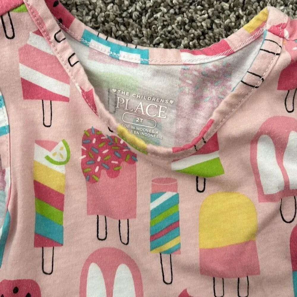 The children’s place pink dress size 2T